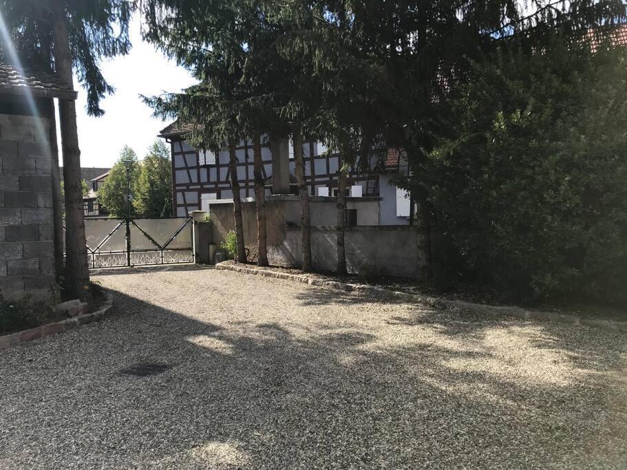 Paisible Logement Tout Equipe Pour 1 A 6 Personnes Ebersheim Luaran gambar